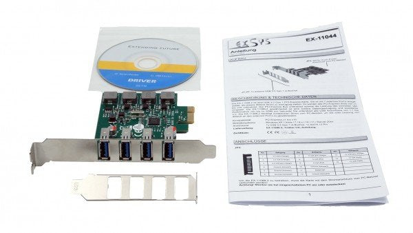 EAN 4718359110443 - EXSYS EX-11044 tarjeta y adaptador de interfaz Interno USB 3.2 Gen 1 (3.1 Gen 1) imagen 2