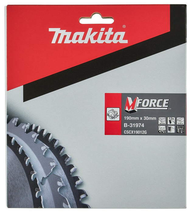 EAN 0088381420785 - Makita M-FORCE hoja de sierra circular 19 cm imagen 2