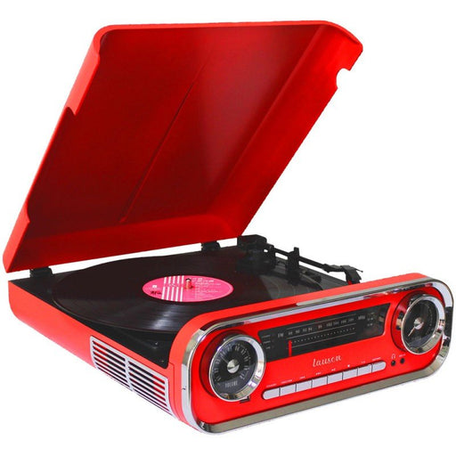 EAN 8422926063570 - Lauson 01TT17 tocadisco Tocadiscos de tracción por correa Negro, Rojo imagen 2