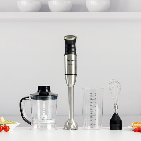 EAN 8414234164933 - Taurus BAPI 1500 LUXE XL PLUS Batidora de vaso portátil 1500 W Negro, Acero inoxidable imagen 2