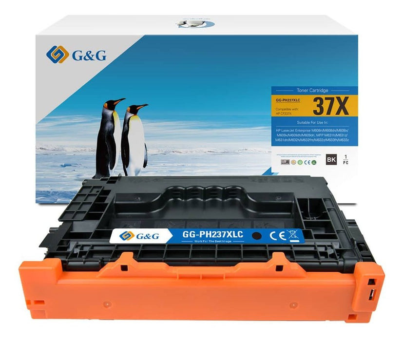 EAN 6941784769162 - G&G 16037 cartucho de tóner 1 pieza(s) Compatible Negro imagen 1