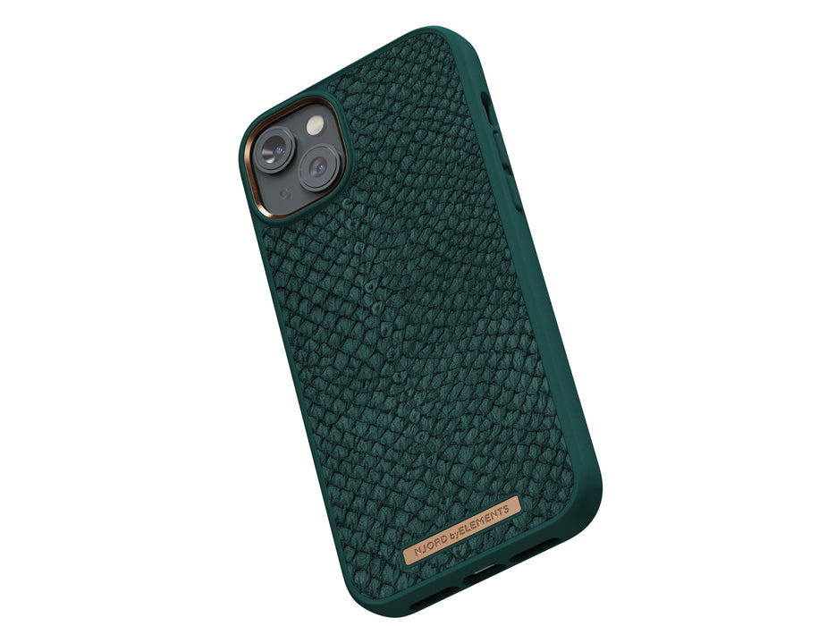 EAN 8720574620856 - Njord byELEMENTS Salmon Leather Magsafe funda para teléfono móvil 17 cm (6.7") Verde imagen 13