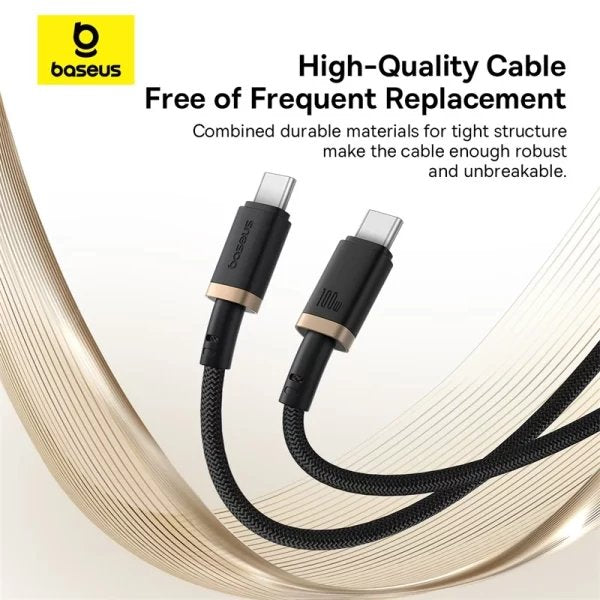 EAN 6932172669843 - Baseus P10377803U01-02 cable USB USB 2.0 2 m USB C Negro, Oro imagen 12