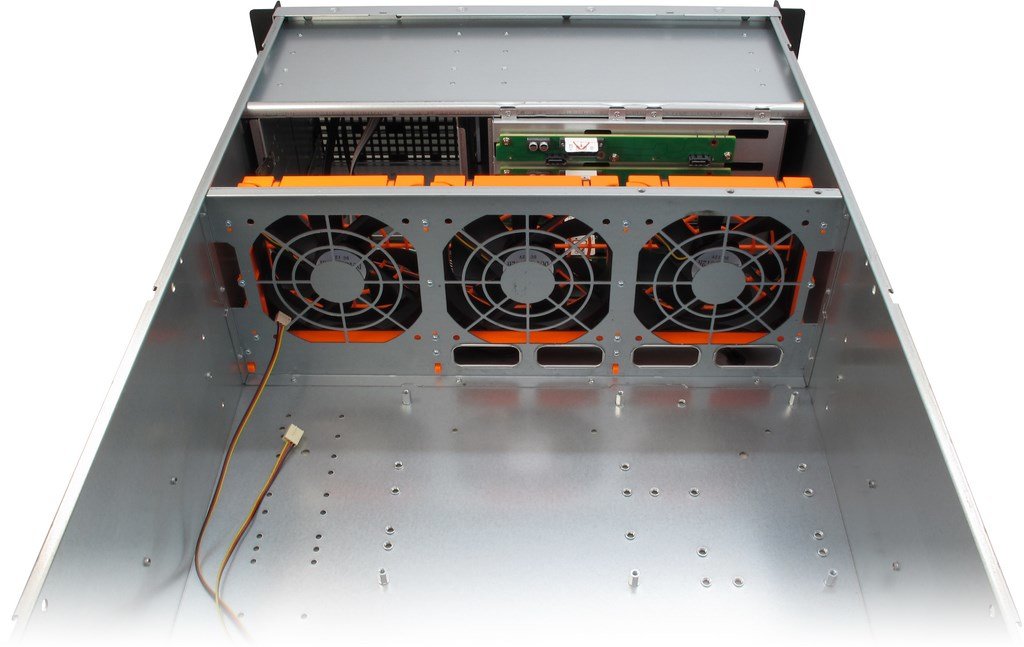 EAN 4260133129634 - Inter-Tech IPC 4U-4410 Estante Negro imagen 6