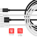 EAN 23942323938 - Verbatim 32393 cable USB USB 2.0 1 m USB A USB C 0,48 Gbit/s 18 W Negro, Blanco imagen 3