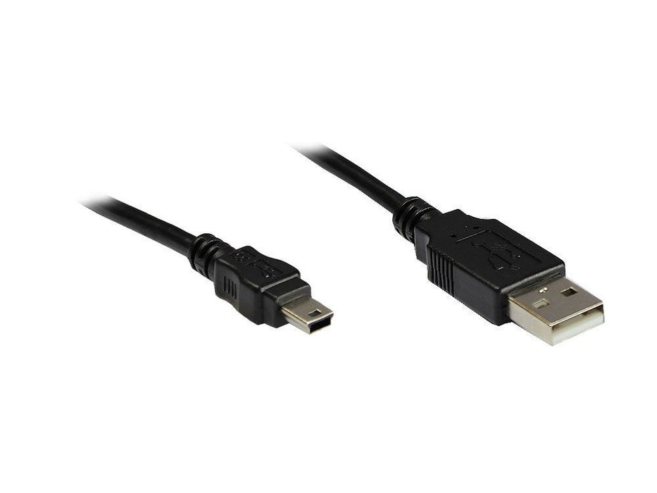 EAN 4014619491261 - Alcasa 3310-AM03 cable USB USB 2.0 0,3 m USB A Mini-USB B Negro imagen 1