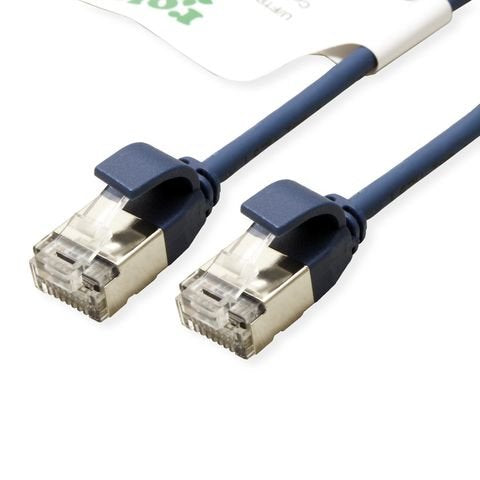 EAN 7630049624634 - ROLINE GREEN 21.44.3347-50 cable de red Azul 5 m Cat6a U/FTP (STP) imagen 2