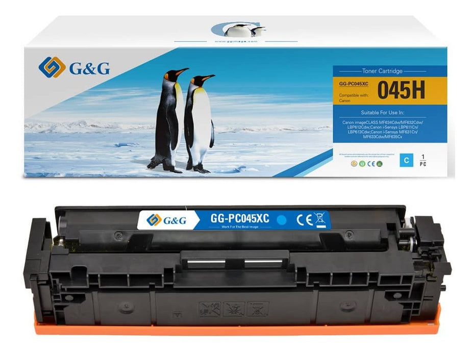 EAN 6941784769568 - G&G 18524 cartucho de tóner 1 pieza(s) Compatible Cian imagen 1