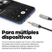EAN 0766623356046 - Manhattan 356046 cable de audio 3 m 3,5mm Negro, Plata imagen 8