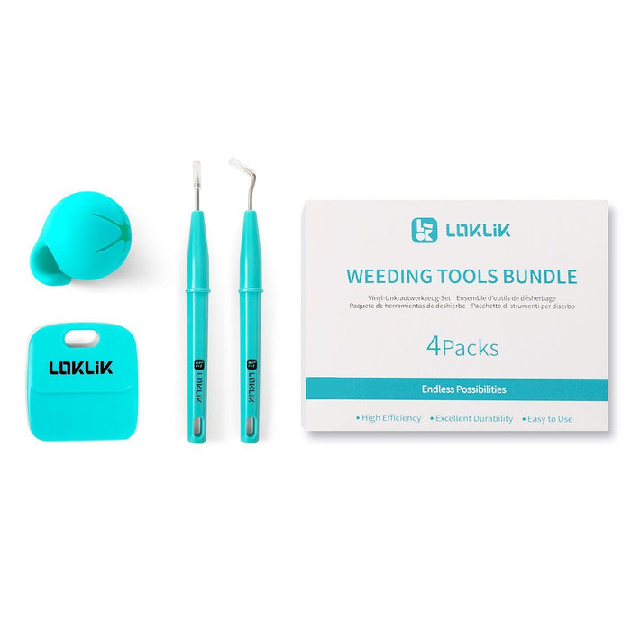 EAN 6976230003934 - LOKLiK SG-GJ-0016-US-L-B2B utensilio de corte para manualidad Weeding tool set Metálico, Turquesa 4 pieza imagen 1