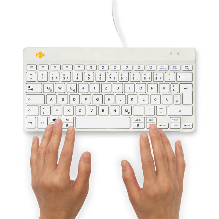EAN 8719274491996 - R-Go Tools RGOCODEWDWH teclado Oficina USB Alemán imagen 6