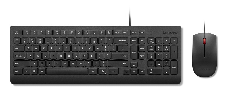 EAN 195892115434 - Lenovo Essential Wired Combo (ES 172) teclado Ratón incluido Universal USB Español Negro imagen 1