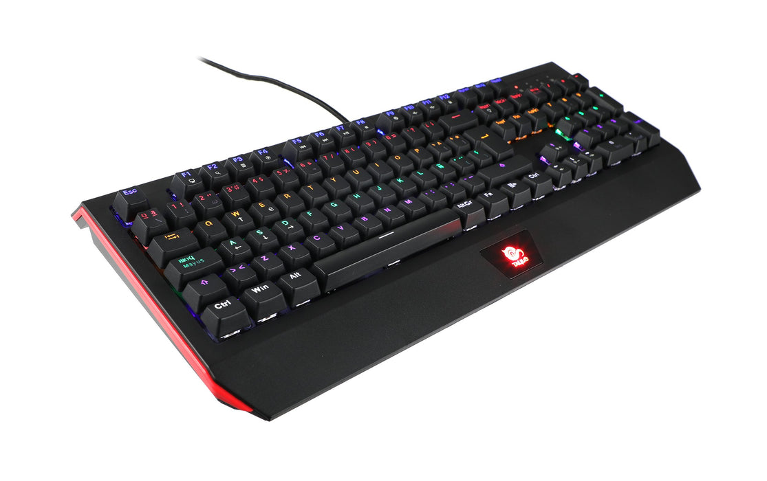 EAN 8436550236170 - TALIUS TAL-RUNE teclado Juego USB QWERTY Español Negro, Rojo imagen 2