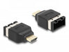 EAN 4043619659630 - DeLOCK 65963 cambiador de género para cable Negro imagen 1