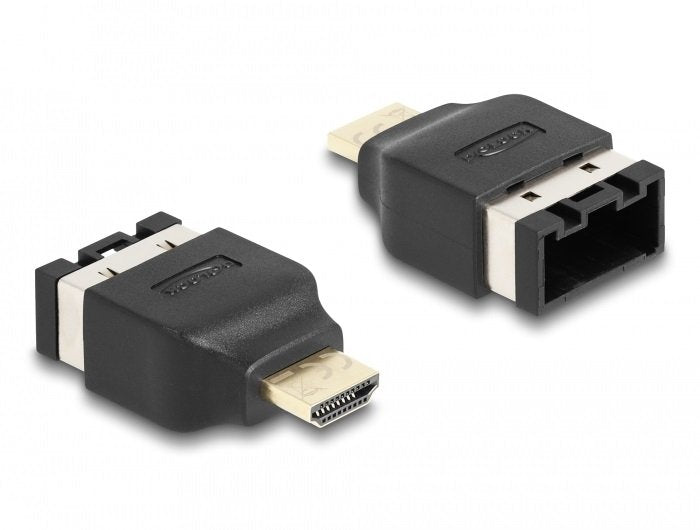 EAN 4043619659630 - DeLOCK 65963 cambiador de género para cable Negro imagen 1