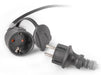 EAN 5999097905365 - Entac ESEC44G-5 base múltiple 5 m 1 salidas AC Interior / exterior Negro imagen 3