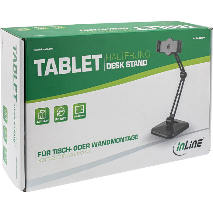 EAN 4043718263820 - InLine 23154A soporte Soporte pasivo Tablet/UMPC Negro imagen 3