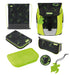 EAN 4008110370675 - Herlitz FiloActive Plus DIN Wild Life juego de mochila escolar Niño Poliéster Negro, Verde imagen 1
