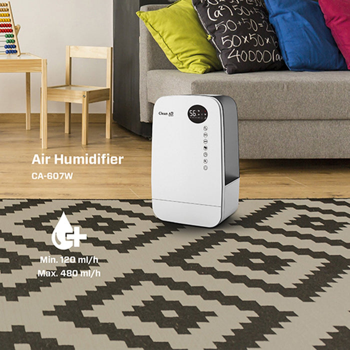 EAN 8718546312182 - Clean Air Optima CA-607W humidificador Ultrasónica 5,5 L Blanco 25 W imagen 7