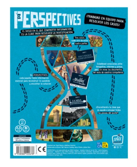 EAN 3558380122678 - Asmodee SCPER02ES juego de tablero Perspectives Azul 90 min Juego de mesa Detective imagen 2