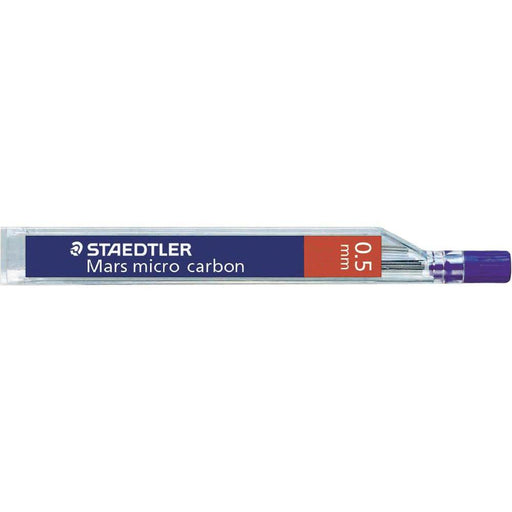 EAN 4007817213681 - Staedtler Mars micro carbon 250 0.5mm 12 leads mina de repuesto 2H imagen 1