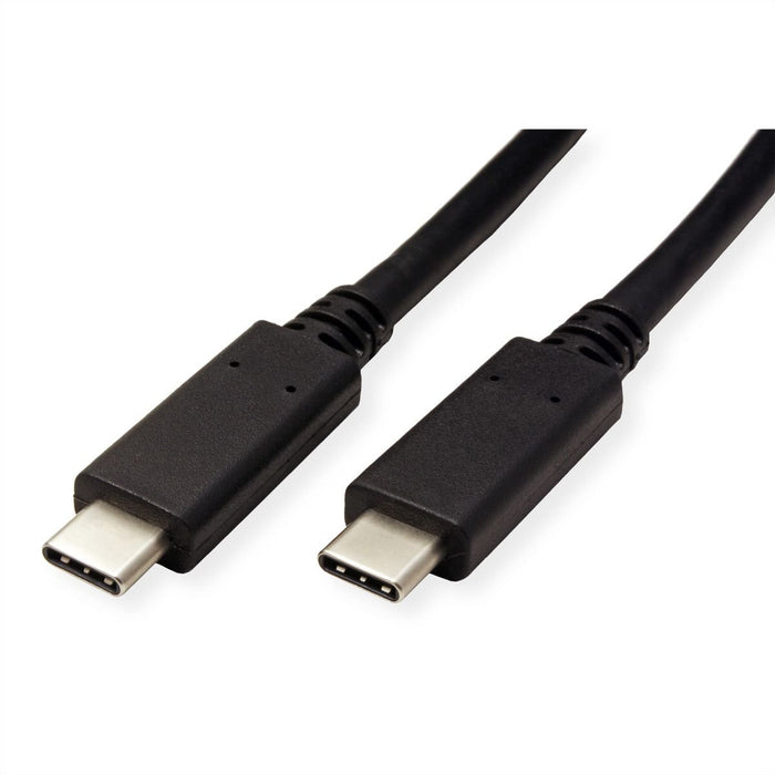 EAN 7630049629172 - VALUE 11.99.9057 cable USB USB 3.2 Gen 2 (3.1 Gen 2) 0,5 m USB C Negro imagen 3