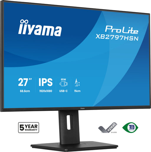EAN 4948570125913 - iiyama ProLite XB2797HSN-B1 pantalla para PC 68,6 cm (27") 1920 x 1080 Pixeles Full HD LCD Negro imagen 1