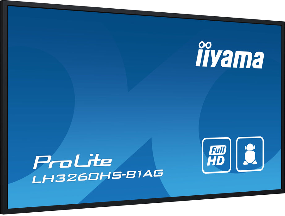 EAN 4948570122288 - iiyama LH3260HS-B1AG pantalla de señalización Pizarra de caballete digital 80 cm (31.5") LED Wifi 500 cd  imagen 6