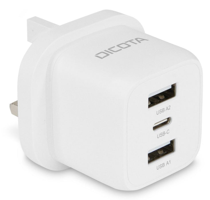 EAN 7640239421479 - DICOTA D32070 cargador de dispositivo móvil Portátil, Smartphone Blanco Corriente alterna Carga rápida In imagen 1