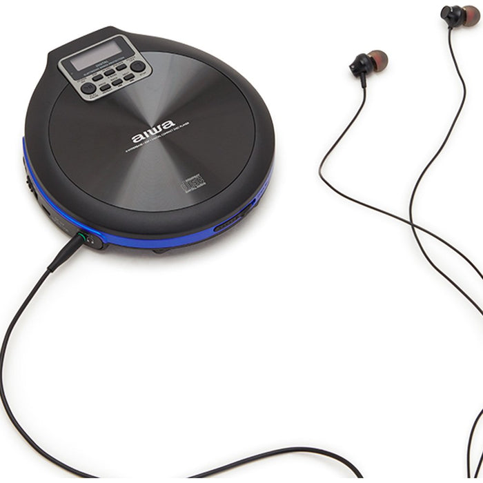 EAN 8435256898095 - Aiwa PCD-810BL reproductor de CD Reproductor de CD portátil Negro, Azul imagen 4