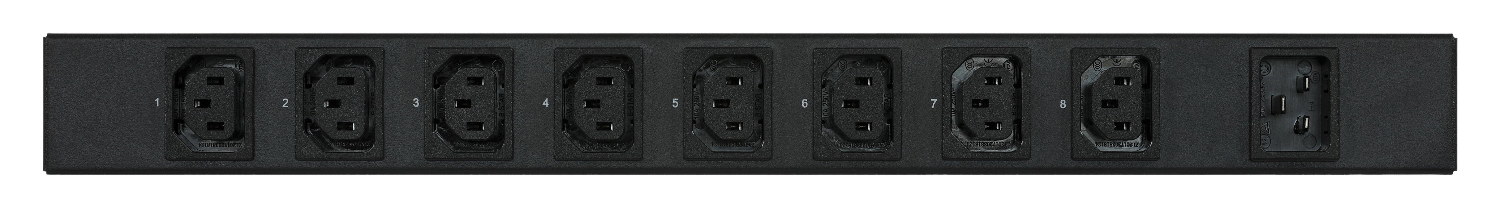 EAN 0731304405122 - APC EPDU1016S unidad de distribución de energía (PDU) 8 salidas AC 1U Negro imagen 2