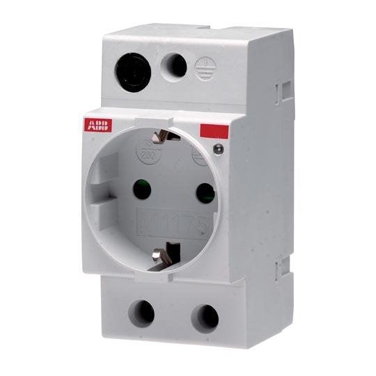 EAN 8012542027850 - ABB M1175 caja de tomacorriente Tipo F Gris imagen 1
