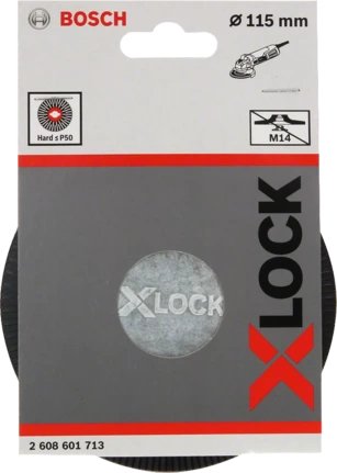 EAN 3165140938495 - Bosch 2 608 601 713 accesorio para amoladora angular Almohadilla de apoyo imagen 2