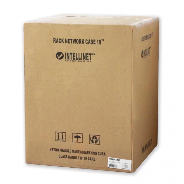 EAN 766623918404 - Techly I-CASE EW-2012BKL armario rack 12U Bastidor de pared Negro imagen 8