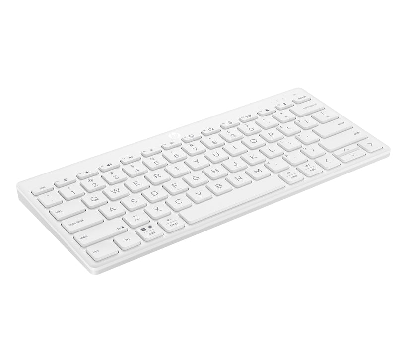 EAN 196548516759 - HP 350 WHT Compact Multi-Device Keyboard teclado Hogar Blanco imagen 2