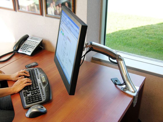 EAN 0098833009376 - Ergotron MX Series Desk Mount LCD Arm 76,2 cm (30") Escritorio Aluminio imagen 6