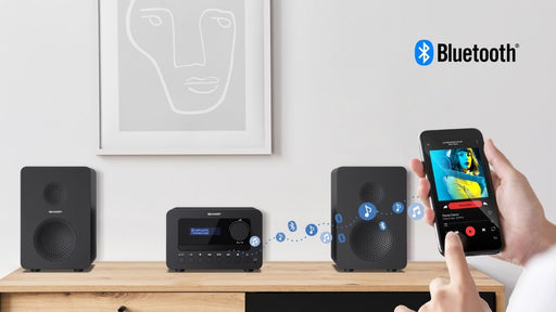 EAN 4974019204499 - Sharp TOKYO DAB+ HI-FI Micro System Microcadena de música para uso doméstico 40 W Negro imagen 2