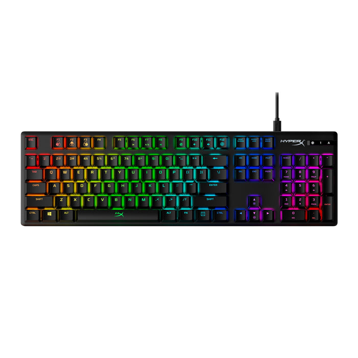 EAN 0196188049129 - HyperX Alloy Origins - Mechanical Gaming Keyboard - HX Aqua (US Layout) (HX-KB6AQX-US) teclado Juego USB  imagen 1
