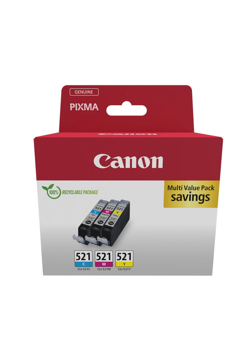 EAN 8714574679310 - Canon 2934B016 cartucho de tinta 3 pieza(s) Original Cian, Magenta, Amarillo imagen 1