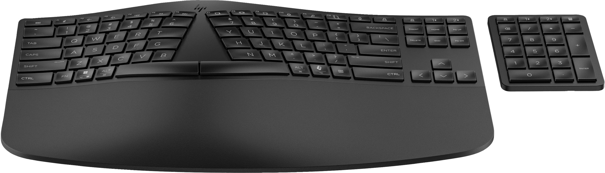 EAN 0197192177747 - HP 965 Ergonomic Wireless Keyboard teclado Hogar RF Wireless + Bluetooth QWERTY Inglés Negro imagen 6