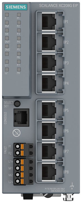 EAN 4047622614402 - Siemens 6GK52080GA002TC2 6GK5208-0GA00-2TC2 Netzwerk Switch Gestionado imagen 2