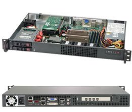 EAN 672042323432 - Supermicro SuperServer 1019C-HTN2 LGA 1151 (Zócalo H4) Bastidor (1U) Negro imagen 1