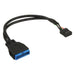 EAN 4043718232734 - InLine 33449M cable USB 0,3 m Negro imagen 1