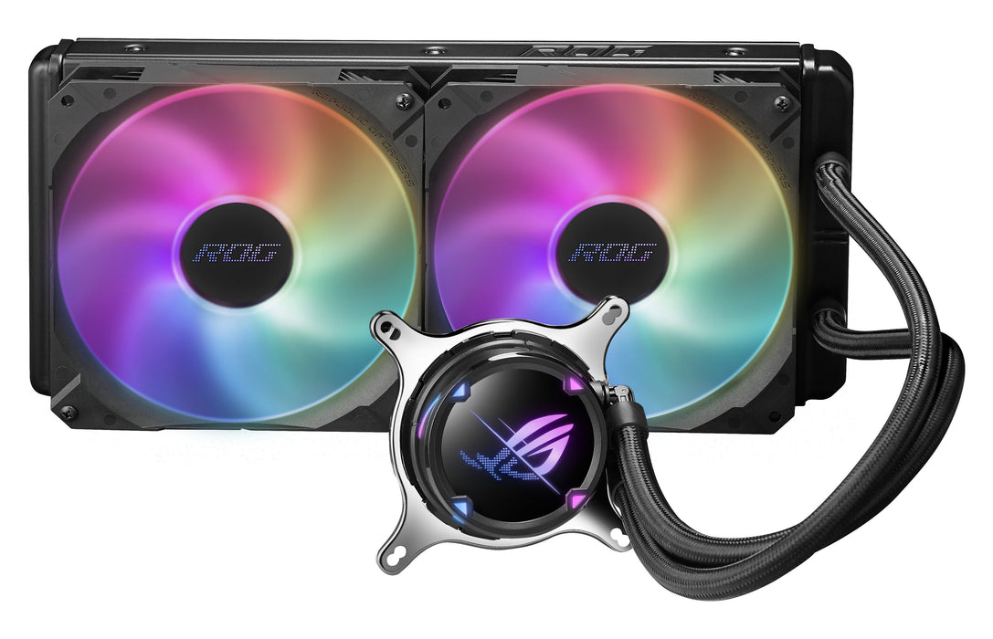 EAN 4711081036746 - ASUS ROG STRIX LC II 280 ARGB Procesador Sistema de refrigeración líquida todo en uno 14 cm Negro 1 pieza imagen 7