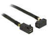 EAN 4043619836437 - DeLOCK 83643 cable Serial Attached SCSI (SAS) 1 m Negro imagen 1