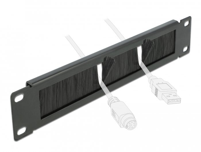 EAN 4043619662876 - DeLOCK 66287 accesorio de bastidor Panel pasacables con cepillo imagen 3