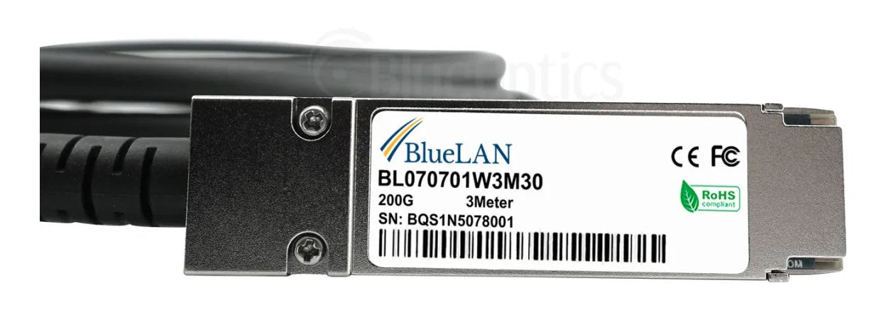 EAN 4063232344508 - BlueOptics CBL-NTWK-0956-QSFP56-3-BL Cable de fibra óptica e InfiniBand 3 m DAC Negro imagen 3
