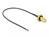 EAN 4043619126576 - DeLOCK 12657 cable coaxial 0,2 m Negro imagen 1