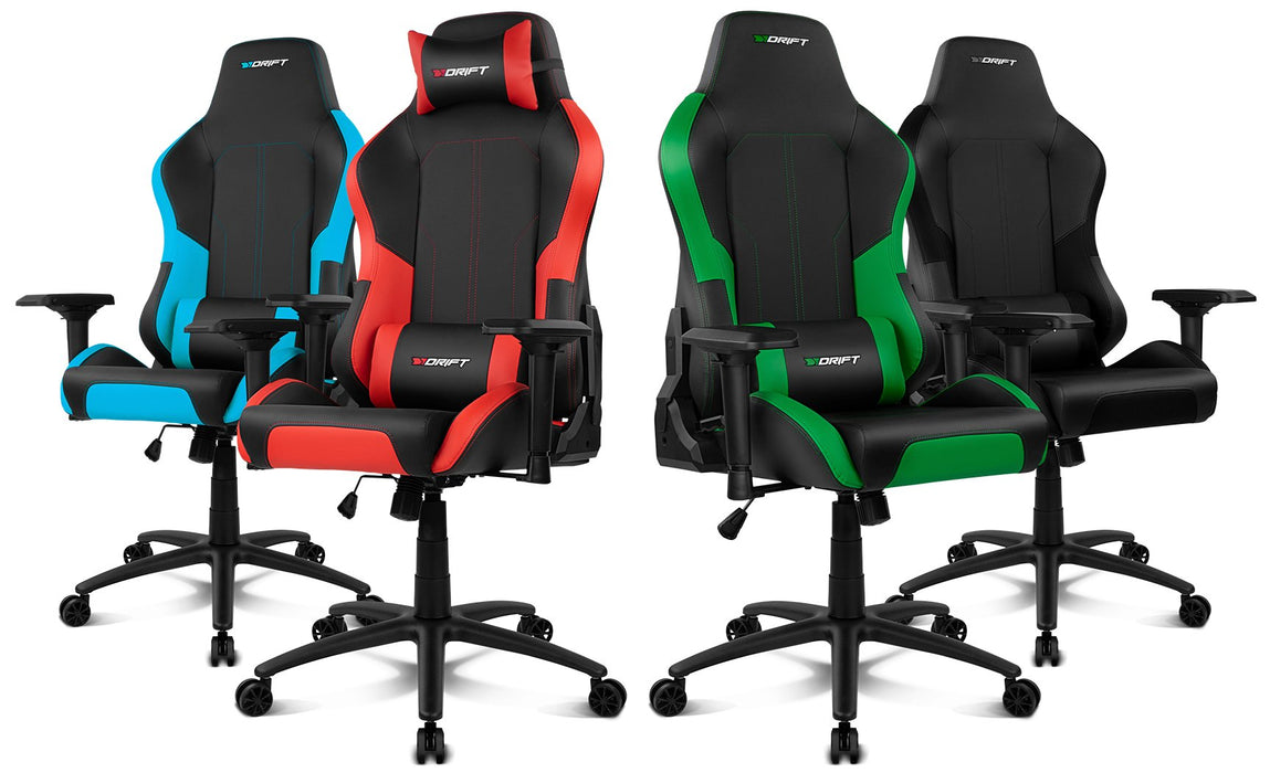 EAN 8436587970931 - DRIFT DR250 Silla para videojuegos de PC Asiento acolchado tapizado Negro, Rojo imagen 13