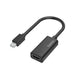 EAN 4047443437341 - Hama 00200332 adaptador de cable de vídeo Mini DisplayPort HDMI Negro imagen 1
